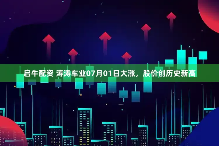 启牛配资 涛涛车业07月01日大涨，股价创历史新高